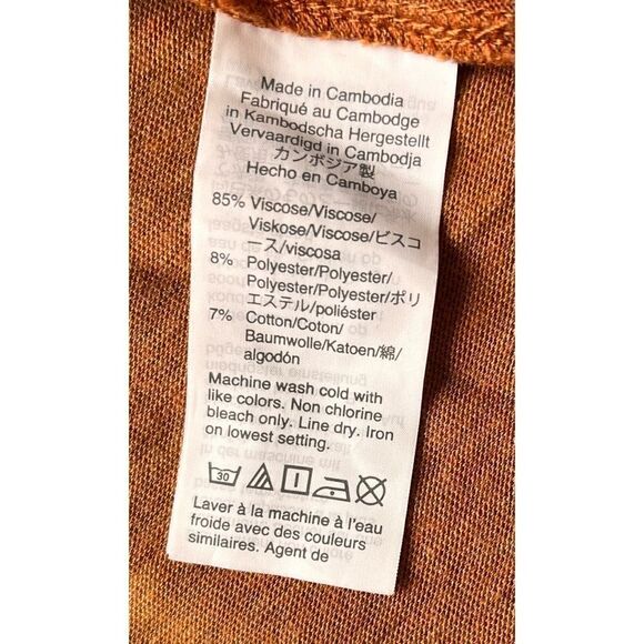 Madewell Knit Cami Midi Dress in Heather Afterglow Red, Size Small - Picture 10 of 14